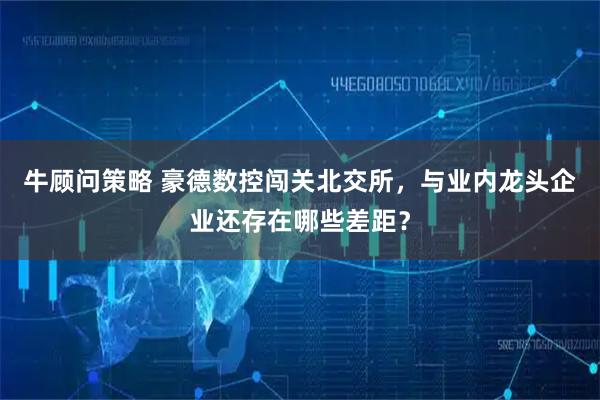 牛顾问策略 豪德数控闯关北交所，与业内龙头企业还存在哪些差距？